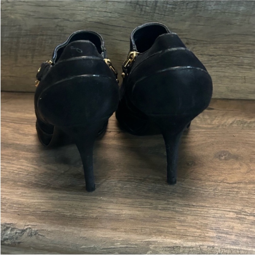 Louis Vuitton Black Heeled Boots - Picture 9 of 16